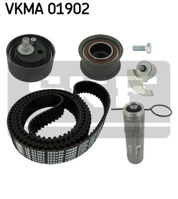 Pompe à eau + kit de courroie de distribution (Kit courroie de distribution) SKF VKMA 01902